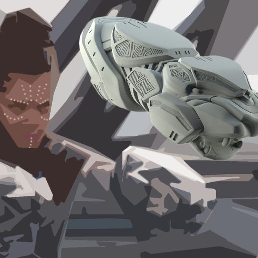 BLASTERSbigger.jpg Shuri Vibranium Blasters