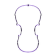 CelloBody.stl violin and case  (or viola or cello)