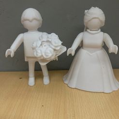 WhatsApp-Image-2023-05-15-at-13.51.11.jpeg Archivo STL FIGURA DE JUGUETE PLAYMOBIL NOVIOS PARA TARTAS DE BODA EVENTOS ESPECIALES・Modelo de impresora 3D para descargar