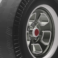 5.png 148 Wheel and Vintage Slick for 1/24 scale autos and dioramas