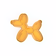 globo-v1.png balloon dog cookie cutter / perro globo perro cortador de galleta