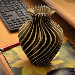 612a.jpg STL file Vase 612・3D printing template to download