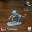 720X720-release-lion-3.jpg Lion Attacking - Blood and Steel