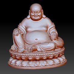 Maitreya1.jpg Free STL file Maitreya buddha・3D print design to download