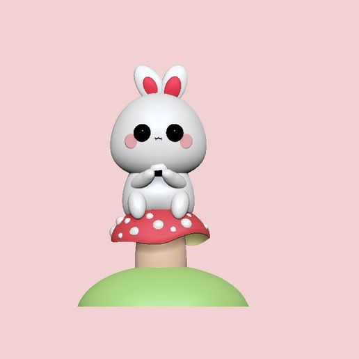 RABBIT CUTE 3D MODEL 3D model