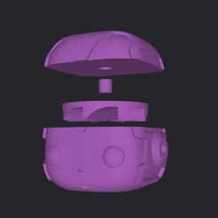 Captura-de-Pantalla-2023-05-01-a-las-12.54.16.jpg STL file GRINDERKING GRINDER MARVEL VISION -FUNKO STYLE - 83X72X62 MM CUT AND KEYED EASY IMPRESSION・3D printable model to download