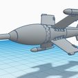 X4_Tinkercad3.jpg 1/40 Scale X-4 Ruhrstahl Air to Air Missile