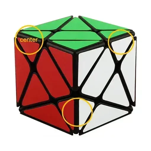 Rubik axis Corner piece