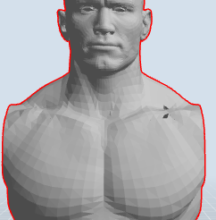 RandySD.png STL file Randy Orton WWE Bust・3D printing model to download