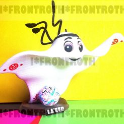 IMG_20220515_110125.jpg STL file Qatar 2022 World Cup Mascot - La'eeb・3D printer model to download