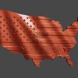 0-US-Wavy-Map-We-The-People-©.jpg US Flag and Map - We The People - Pack - CNC Files For Wood, 3D STL Models