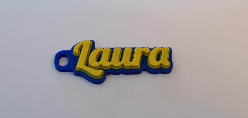 Free 3D file Laura Keychain・3D printable model to download・Cults