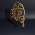5.png Medieval miniature archery target