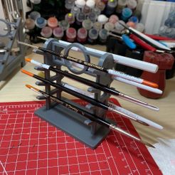 vertical_brush_rack.jpg Sword-style paintbrush rack