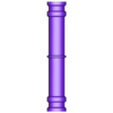 Portarrollos Doble Artillery X2, 2 rrollos con separacion en medio.STL Artillery Sidewinder X1 and X2 roll holder - Artillery Sidewinder X1 and X2 roll holder