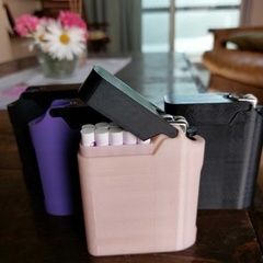 SDSDSDSD.jpg STL file Cigarette Holder with Lighter・3D printable model to download