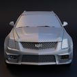 7.jpg Cadillac CTS-V Wagon 2 versions stl for 3D printing