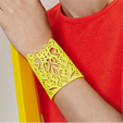 download-15.png Free STL file Lace Bracelet・3D print object to download