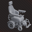 Wheel-Chair-1.png Electronic Wheelchair 3D print model