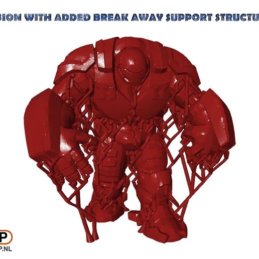 HulkBusterSupport.JPG Fichier STL Hulkbuster (Iron Man)・Plan imprimable en 3D à télécharger, 3DWP