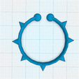 Spike-nipple-ring.png Fichier STL gratuit Anneau de téton en forme de pointe・Modèle à télécharger et à imprimer en 3D
