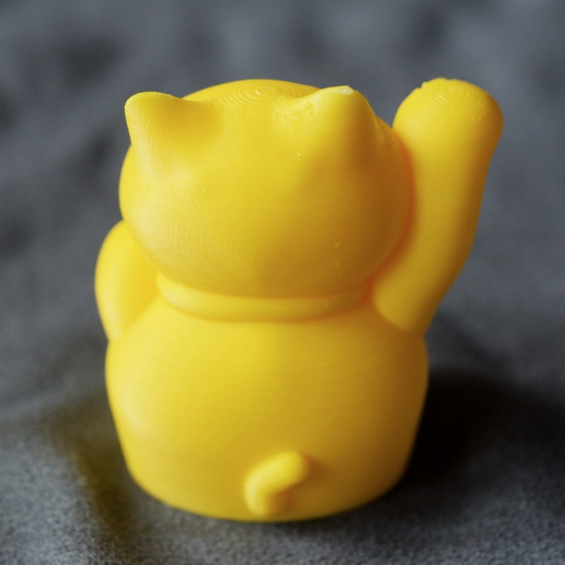 Download free STL file maneki-neko money cat • 3D printer model ・ Cults