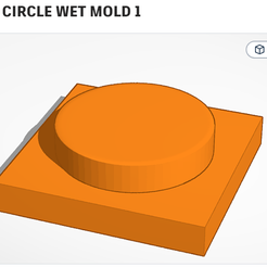 fghdhgf.png Leather Wet Mold ( 6" Circle Shape)