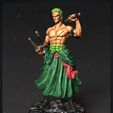 zoro03.jpg Roronoa Zoro - One Piece for 3d print model