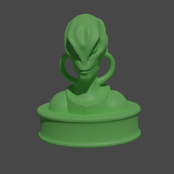 Alien.png Descargar archivo STL gratis Xeboob el extraterrestre • Modelo para la impresión en 3D, Piggie