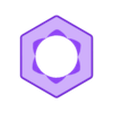 LH_Nut.stl Hex-head bidirectional long bolt and nuts