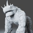 Preview4.jpg Gorilla Turtle Monster - 3D Print Model