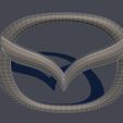 14.jpg Mazda Emblem 3D Print Ready 3D print model