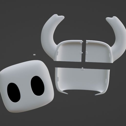 🪖 Hollow Knight Cosplay Helmet and decoration・ STL File for 3D printing ...