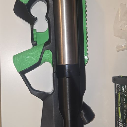 🚽 Pneumatic Detonation Rifle --Bullpup Kit for Toilet Plunger・3D Print ...