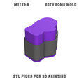 Mitten-01-bath-bomb-mold-3D-model-5.png Mitten bath bomb mold