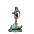 009.png CAMMY-INSPIRED STREET FIGHTER - PREMIUM STL FOR RESIN 3D PRINTING