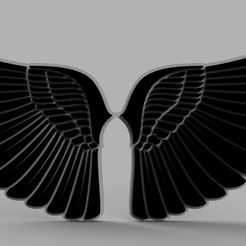1.jpg Fichier STL gratuit Ailes d'ange・Design pour imprimante 3D à télécharger