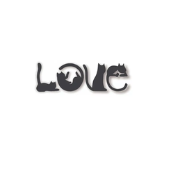 Sin-título.png Archivo STL Cuadro Gato love minimalista decoracion・Objeto imprimible en 3D para descargar