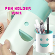 pen-holder-3d-printed-cults3d.png CUTE PEN HOLDER