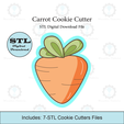 Etsy-Listing-Template-STL.png Carrot Cookie Cutter | STL File