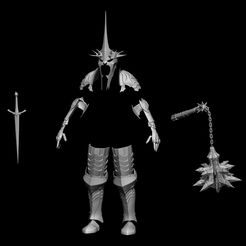 WitchkingWhole.jpg Witch King Full Armour lord of the rings 3D DIGITAL DOWNLOAD FILE