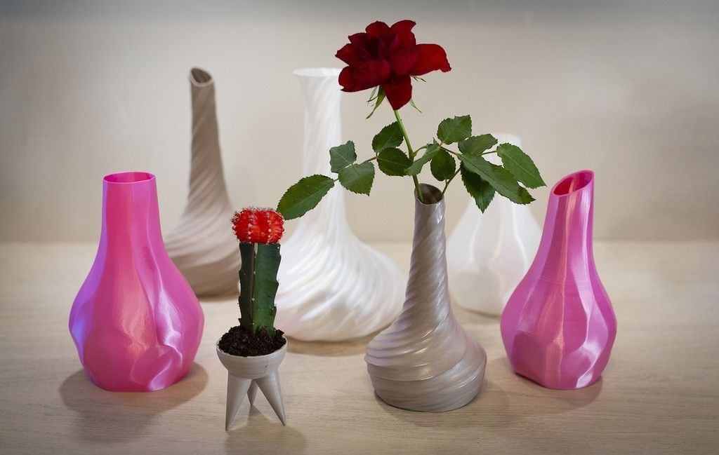 68276384d94c9c20c7feed70752c9489_display_large.jpg Download free STL file Pack of vases • Template to 3D print, Polysculpt