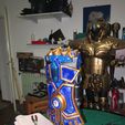 IMG_5688.jpg OBJ file ATLAS GAUNTLET from Vi League of Legend Arcane cosplay・3D print design to download