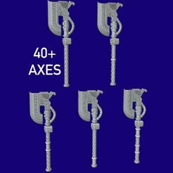 27072ADE-B21B-46FF-A43C-565B4C00430A.jpg 3D file Ultra Executioners Axe・3D printer design to download