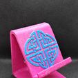 celtic-circle-phone-stand-pic.jpg Celtic circle knot phone stand