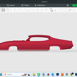 Screenshot-2504.png 1970 Ford Torino King Cobra scale detailed model, hollow shell body, clean no interior, rc, slot, drag, cars, resin, fdm, printable