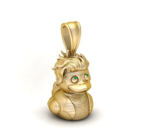 Cute Baby Dragon Pendant 3D PRINTABLE MODEL