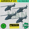 A5.png AIRWOLF HELICOPTER (4X PACK)