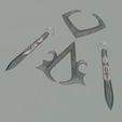 03.jpg Assassin's Creed Mirage 3D model poster accessories set. Video game, props, cosplay