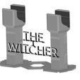 The-Witcher-Plinth.png Плинт для мечей, кинжалов, пистолетов и винтовок | By CC3D